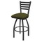 Holland Bar Stool Co 36" Swivel Bar Stool, Pewter Finish, Graph Parrot Seat 41036PW015 - alternate 1